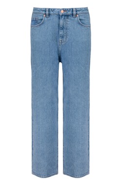 Blue Midwash Straight Jean