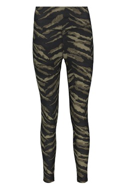 Green Zebra Legging