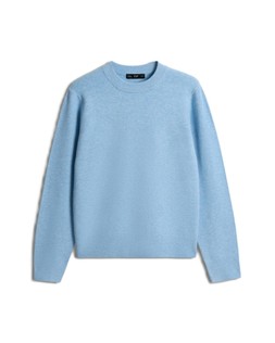 Blue Crew Neck Jumper