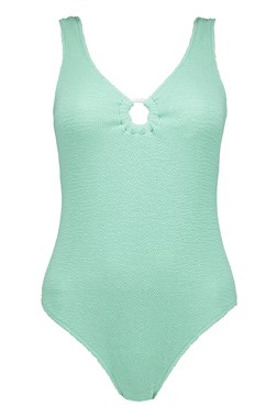 Mint Mykonos Crinkle Swimsuit