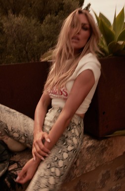 F&F x Abbey Clancy Festival Imagery