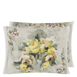 GHIRLANDA FENOUIL LINEN CUSHION CCDG1493