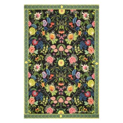 BROCART DECORATIF NOIR THROW BLDG0290