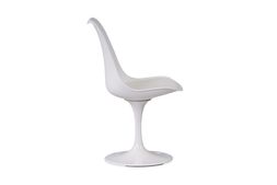 Gio Swivel Dining Chair White
