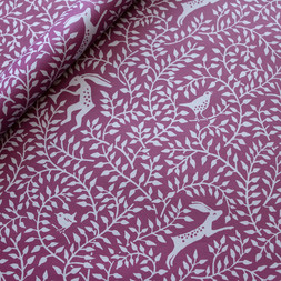 Patterned Paper Dancing Hare Violet