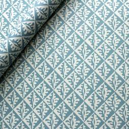 Patterned Paper Oak Leaves Bright Blue £3