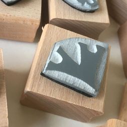 Printing Block Angular Petal