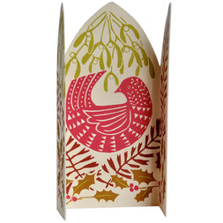 Extra Special Triptych Card Hidden Winter Bird