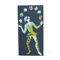 Juggler Hurrah! Turquoise and Navy