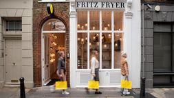 Fritz Fryer London studio
