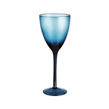 Blue Wine Glass Set