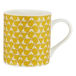 Geometric Yellow Mug