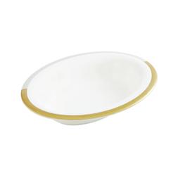 White and Gold Bowl