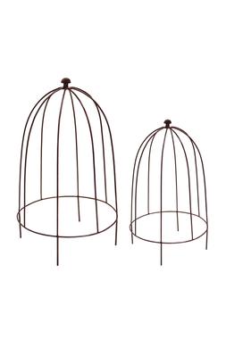 OUTDOOR PLANT SUPPORT BRONZE H60CM W36CM