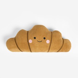OHS Croissant Shape Cushion - Brown