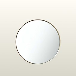Portland | Round Gold Mirror | 76cm