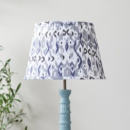 Blue and Grey Pattern Shade Medium