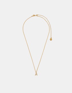 Sparkle Initial Pendant