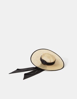 Woven Boater Fascinator