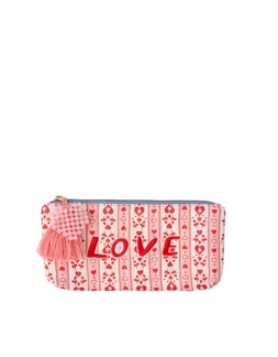 Heart Print Love Pencil Case