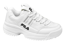 FILA White and Black Chunky Trainer