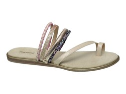 Deichmann Metallic Toe Strap Sandal