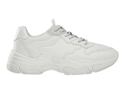 Deichmann White Chunky Trainer