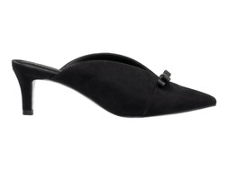 Deichmann Black Bow Detail Mule