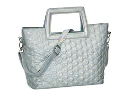 Deichmann Iridescent Padded Handbag