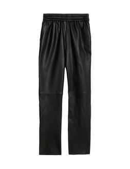 M&S Autograph Leather Trousers £199
