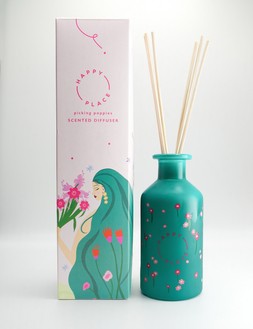 Happy Place Picking Poppies Refillable Diffuser £