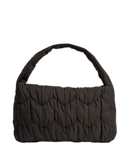 M&S Black Quilted Shoulder Bag £35