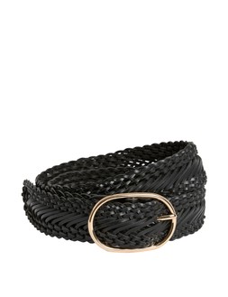 M&S Black Weave Belt £29.50