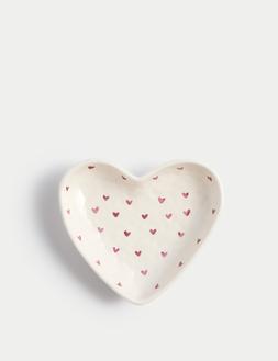M&S Heart Ceramic Trinket Dish £5