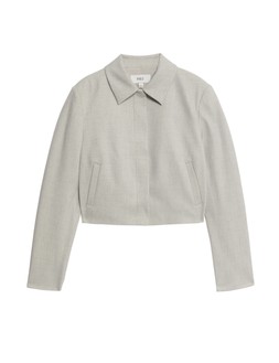 M&S Melange Clean Cropped Jacket £55 (1)